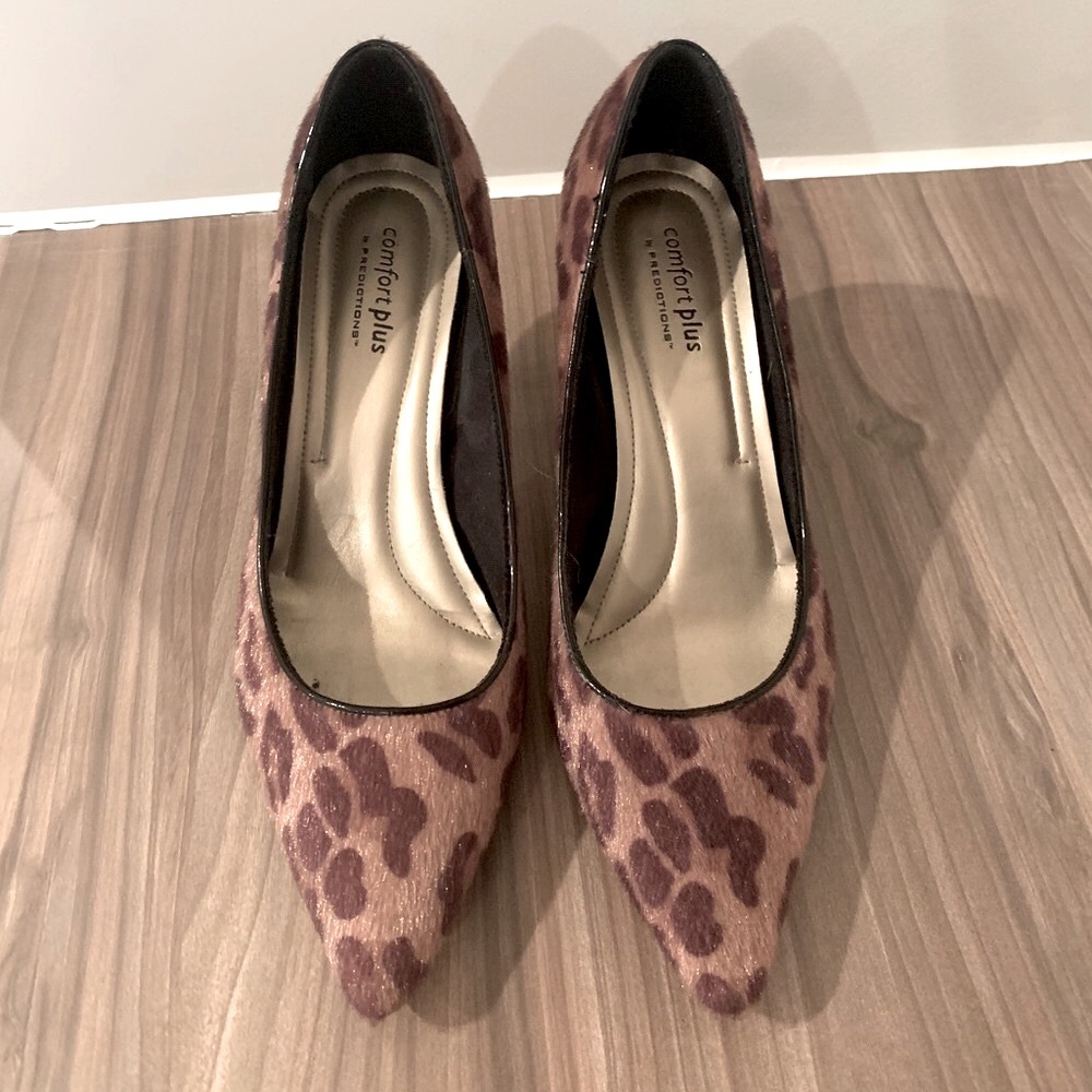Comfort plus by predictions pony hair pumps size 8 1/2W